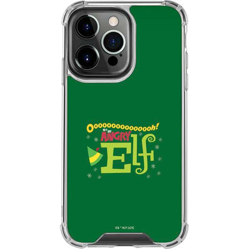 Angry Elf iPhone 15 Pro Clear Case