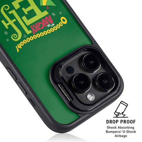 Angry Elf iPhone 15 Pro Kickstand Case