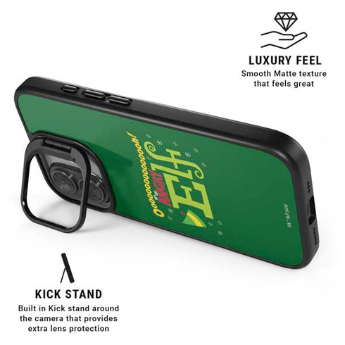 Angry Elf iPhone 17 Kickstand Case