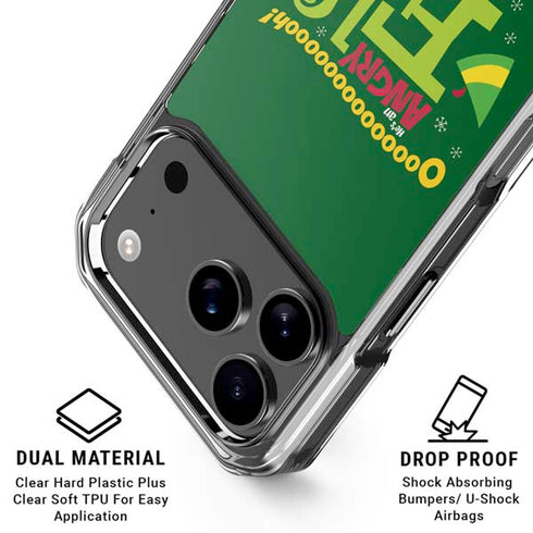 Angry Elf iPhone 18 Pro Clear Case
