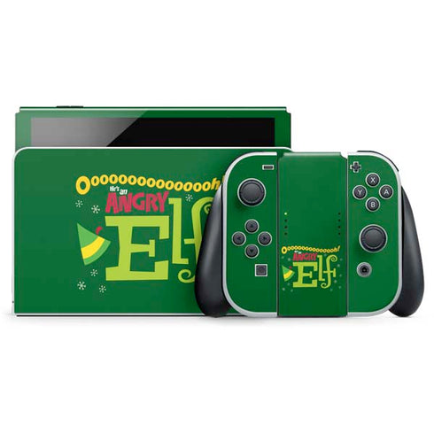 Angry Elf Nintendo Switch OLED (2021) Skin