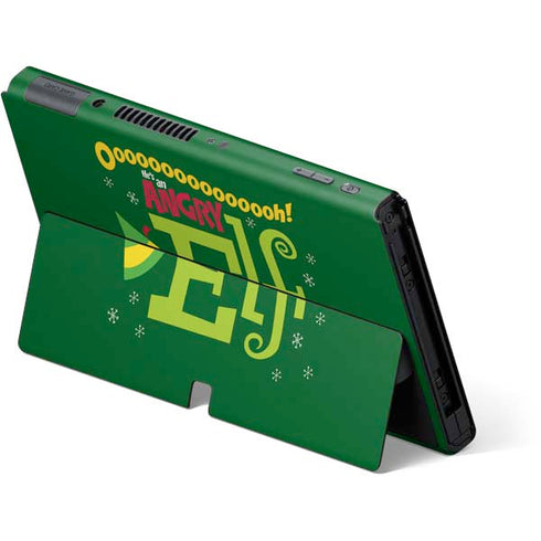 Angry Elf Nintendo Switch OLED (2021) Skin