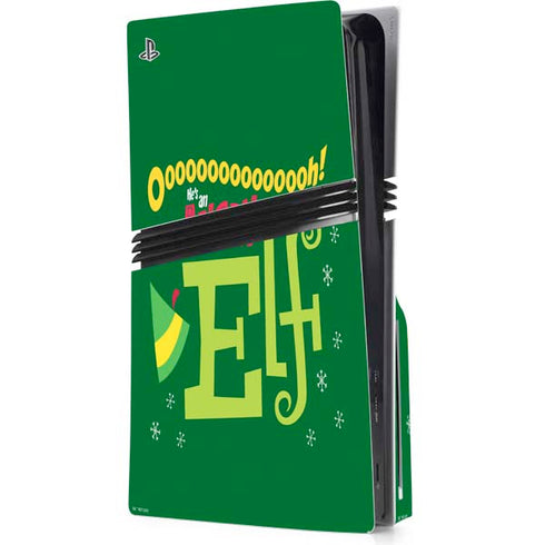 Angry Elf PS5 Pro Disk Console Skin