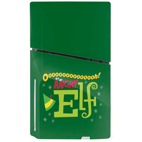 Angry Elf PS5 Slim Disk Console Skin