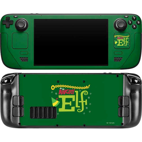 Angry Elf Steam Deck Handheld Gaming Computer OLED Skin
