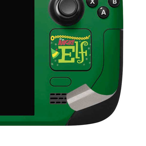 Angry Elf Steam Deck Handheld Gaming Computer OLED Skin