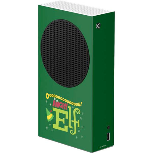 Angry Elf Xbox Series S Console Skin