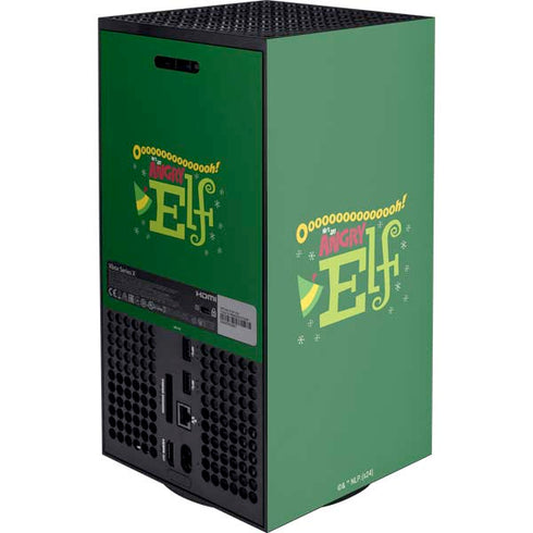 Angry Elf Xbox Series X Console Skin