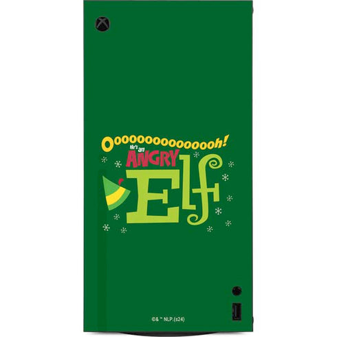 Angry Elf XBox Series X Digital Edition Console Skin