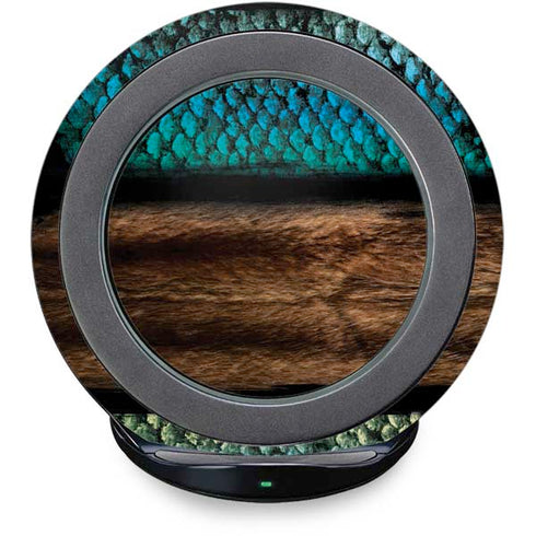 Animal Print Fashion Fast Charge Wireless Charging Stand Skin
