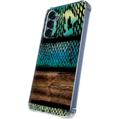 Animal Print Fashion Galaxy A55 5G Clear Case
