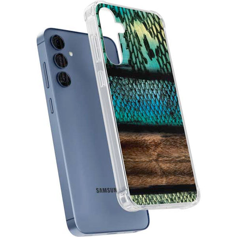 Animal Print Fashion Galaxy A55 5G Clear Case