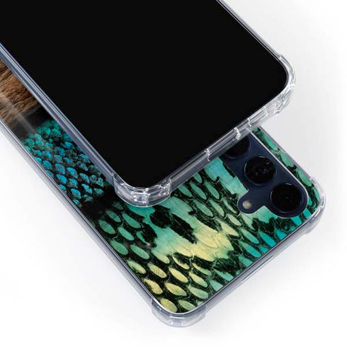 Animal Print Fashion Galaxy A55 5G Clear Case