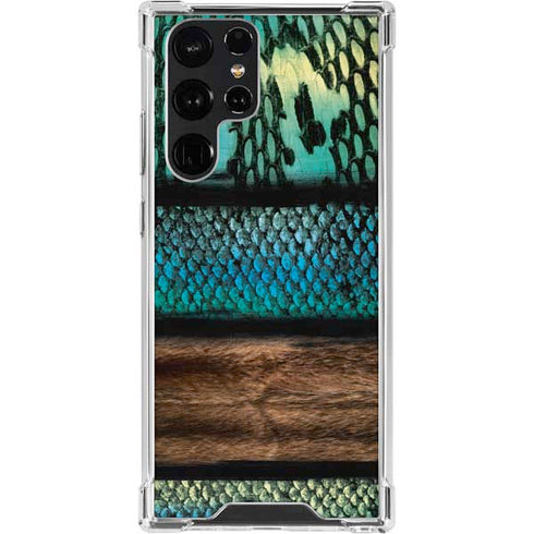 Animal Print Fashion Galaxy S23 Ultra Clear Case