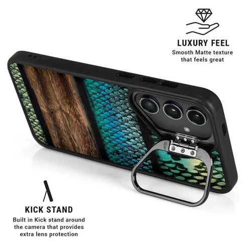 Animal Print Fashion Galaxy S24 FE Kickstand Case