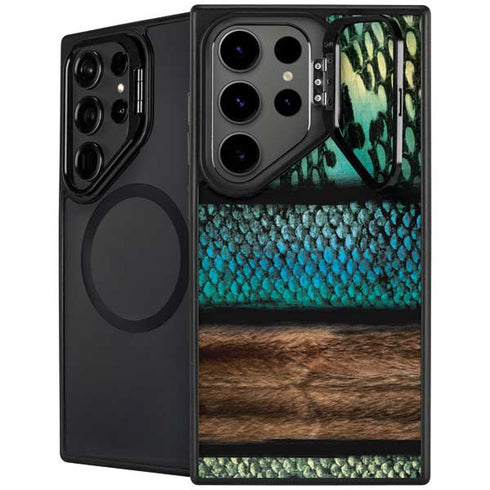 Animal Print Fashion Galaxy S25 Ultra Kickstand Case