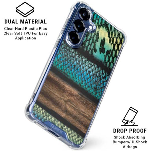 Animal Print Fashion Galaxy S25 Plus Clear Case