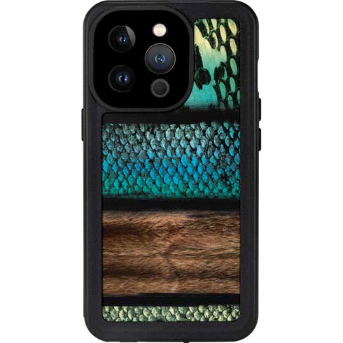 Animal Print Fashion iPhone 15 Pro Waterproof Case