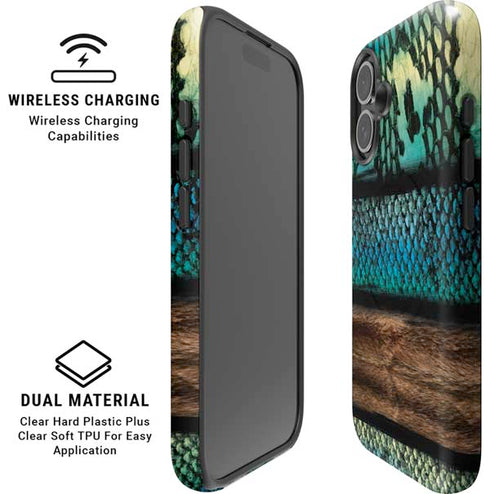 Animal Print Fashion iPhone 16 Magsafe Impact Case