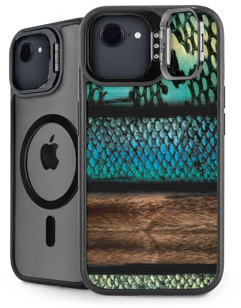 Animal Print Fashion iPhone 16e Kickstand Case