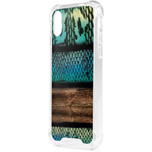 Animal Print Fashion iPhone XS Clear Case