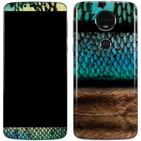 Animal Print Fashion Moto E5 Plus Skin