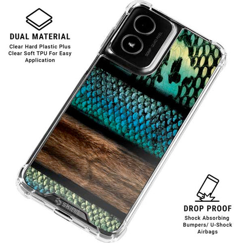 Animal Print Fashion Moto G Power 5G (2024) Clear Case
