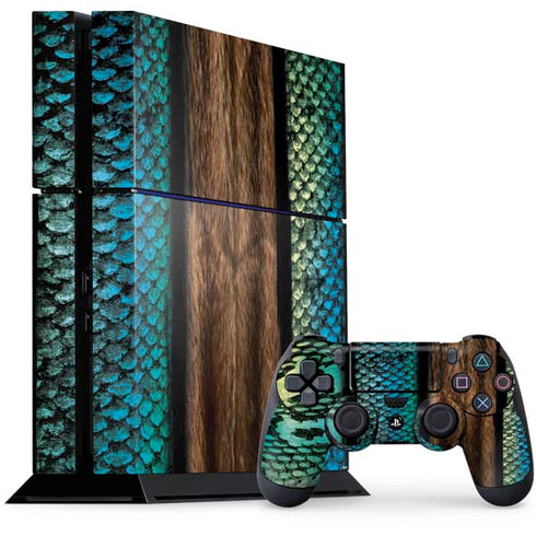 Animal Print Fashion PS4 Console and Controller Bundle Skin