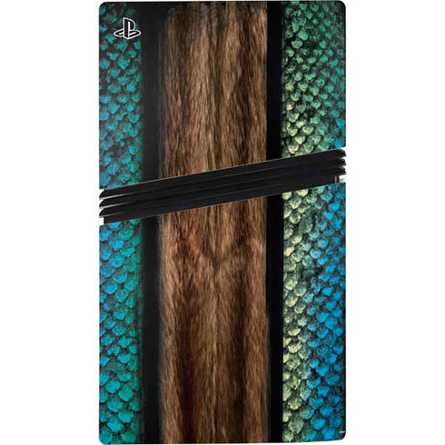 Animal Print Fashion PS5 Pro Disk Bundle Skin
