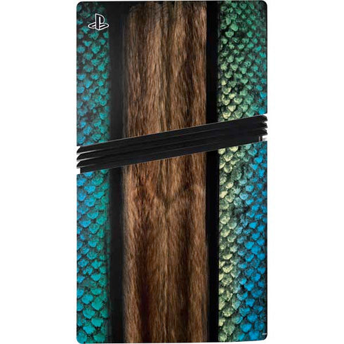 Animal Print Fashion PS5 Pro Disk Console Skin