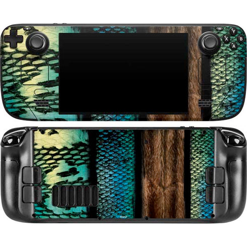 Animal Print Fashion Steam Deck Handheld Gaming Computer OLED Skin