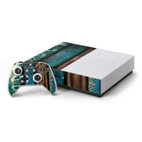 Animal Print Fashion Xbox One S Console and Controller Bundle Skin