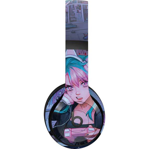 Anime Catgirl Gamer Nerd by Ivy Dolamore Beats Studio Pro Wireless Headphones Skin