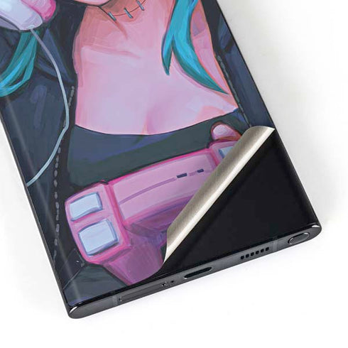 Anime Catgirl Gamer Nerd by Ivy Dolamore Galaxy Skins