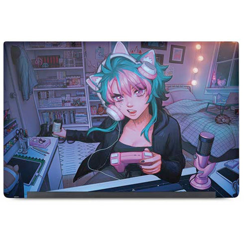 Anime Catgirl Gamer Nerd by Ivy Dolamore Dell Latitude Skin