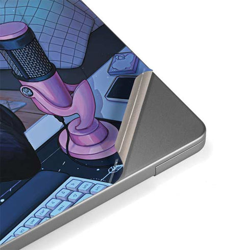 Anime Catgirl Gamer Nerd by Ivy Dolamore Apple MacBook Pro 14-inch Skin