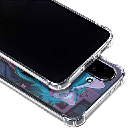 Anime Catgirl Gamer Nerd by Ivy Dolamore Galaxy A36 5G Clear Case