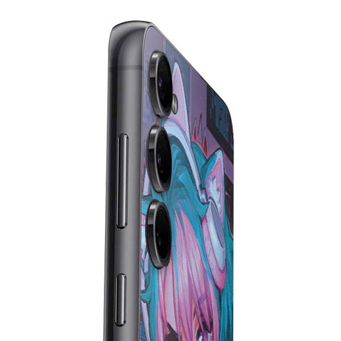 Anime Catgirl Gamer Nerd by Ivy Dolamore Galaxy S24 Plus Skin