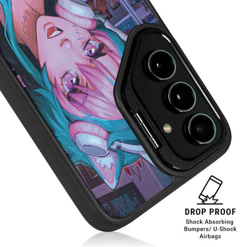 Anime Catgirl Gamer Nerd by Ivy Dolamore Galaxy S26 Plus Kickstand Case