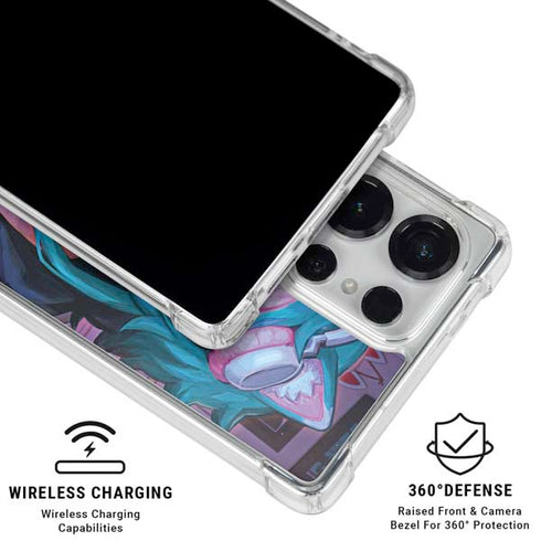 Anime Catgirl Gamer Nerd by Ivy Dolamore Galaxy S26 Ultra Clear Case