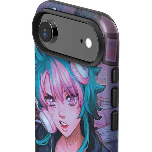 Anime Catgirl Gamer Nerd by Ivy Dolamore iPhone 17 Air Impact Case