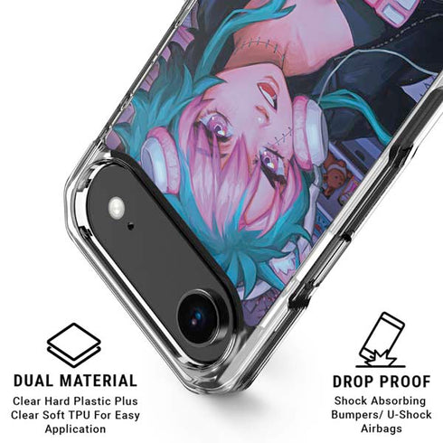 Anime Catgirl Gamer Nerd by Ivy Dolamore iPhone 17 Air MagSafe Case