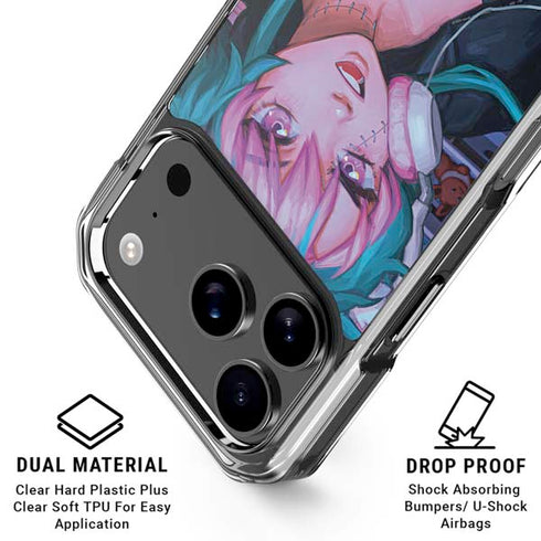 Anime Catgirl Gamer Nerd by Ivy Dolamore iPhone 17 Pro Max MagSafe Case