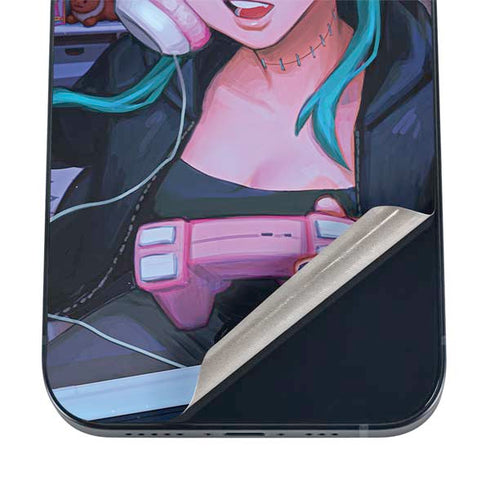 Anime Catgirl Gamer Nerd by Ivy Dolamore iPhone 17 Pro Skin