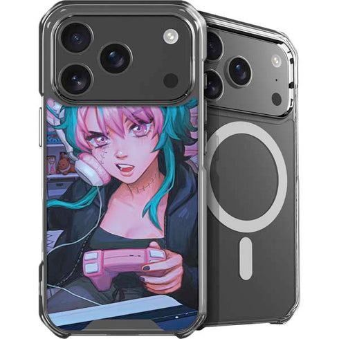Anime Catgirl Gamer Nerd by Ivy Dolamore iPhone 18 Pro Max MagSafe Case