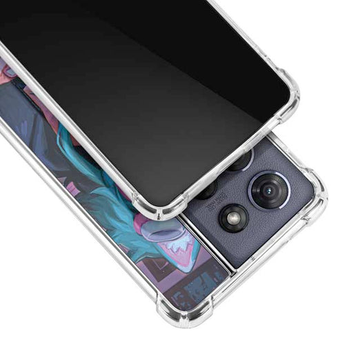 Anime Catgirl Gamer Nerd by Ivy Dolamore Moto G Play 5G (2025) Clear Case