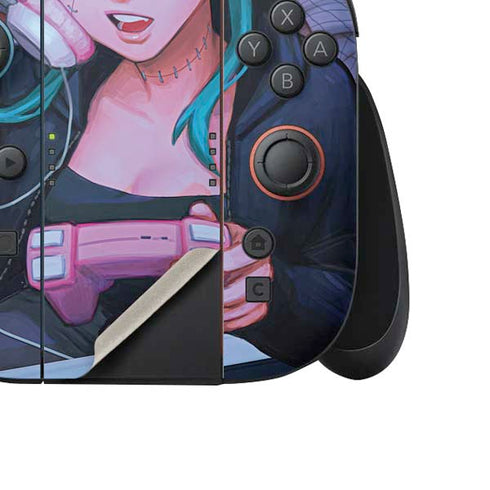 Anime Catgirl Gamer Nerd by Ivy Dolamore Nintendo Switch 2 (2025) Joy-Con Controller Skin