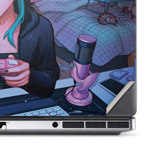 Anime Catgirl Gamer Nerd by Ivy Dolamore Dell Precision Skin