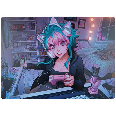 Anime Catgirl Gamer Nerd by Ivy Dolamore Surface Laptop 7 13.8in Skin