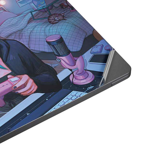 Anime Catgirl Gamer Nerd by Ivy Dolamore Surface Laptop 7 13.8in Skin